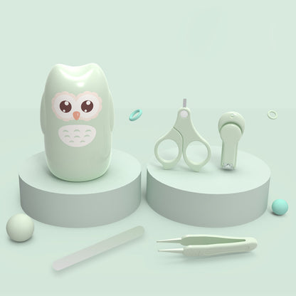 Baby Nail Care Gift Set — Owl Grooming Kit for Newborns